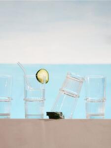 Sinsay - Bordázott pohár szett 4 pack - clear