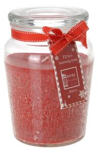 Morlais illatgyertya üvegpohárban, piros, 14,5 cm