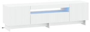VidaXL LED TV szekrény Fehér Szerelt Fa