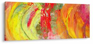 Absztrakció kép - festmény (120x50 cm)
