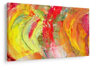 Absztrakció kép - festmény (90x60 cm)
