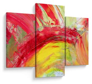 Absztrakció kép - festmény (90x60 cm)