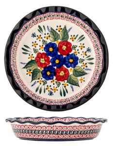 Szervírozó kőedény tányér ø 26,5 cm Florist – Bloomingville