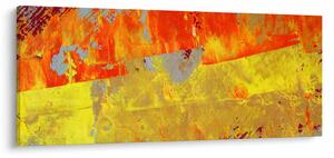 Absztrakció kép - festmény (120x50 cm)