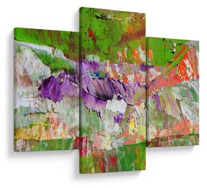 Absztrakció kép - festmény (90x60 cm)