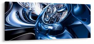 Absztrakció kép - körök (120x50 cm)