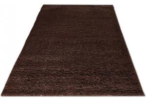 Csoki színű szőnyeg SHAGGY Szélesség: 40 cm | Hossz: 60 cm