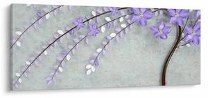 Kép - Lila eső (120x50 cm)