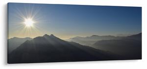 Kép - A hegycsúcsok felett (120x50 cm)