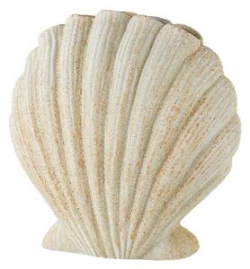 CORAL COAST kerámia váza kagyló 26 cm ,bézs