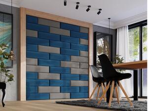 Kárpitozott panel Paggy 80x20 (csokoládé)