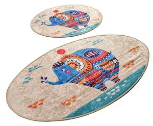 Fürdőszobai kilépő szett 2 db-os 60x100 cm Etnic – Foutastic