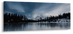 Kép - A befagyott tón (120x50 cm)