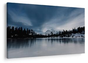 Kép - A befagyott tón (90x60 cm)