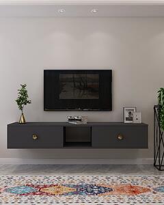 TV asztal / szekrény Zulia 1 (antracit) . Akció -30%