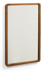 Fali tükör tömörfa kerettel 45x70 cm Shamel – Kave Home