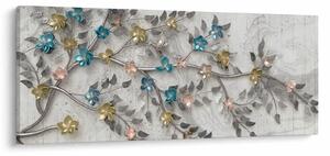 Kép - Az ágon - absztrakt (120x50 cm)
