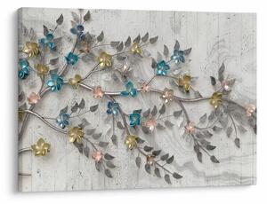 Kép - Az ágon - absztrakt (70x50 cm)