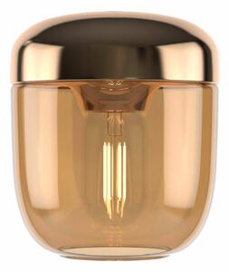 Acorn sárgaréz-borostyán lámpabúra