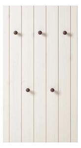 Fehér borovi fenyő előszoba bútor 55x100x2 cm Anita – Støraa