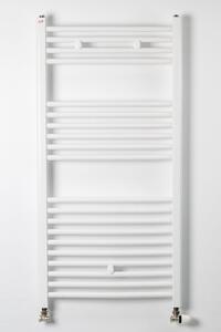 Törölközőszárító radiátor - Viva Platinum Therm - EGYENES - fehér - 600 x 1200 mm