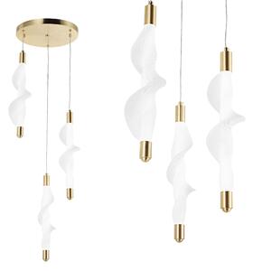 LED lámpa G009-3CPR WHITE/GOLD