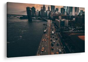 Manhattan képe (90x60 cm)