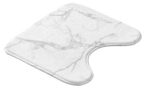 Fehér-szürke fürdőszobai kilépő WC-hez 45x45 cm Marbre – douceur d'intérieur