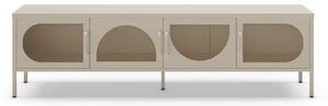 Krémszínű TV-állvány 180x50 cm Tayra – Marckeric