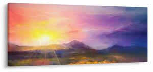 Kép - Hajnalban (120x50 cm)