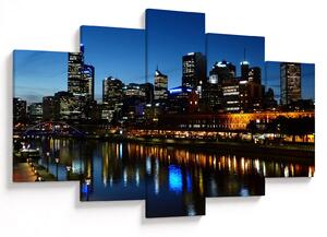 Éjszaka Melbourne-ben (150x105 cm)
