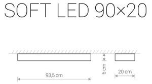 Lámpa Nowodvorski SOFT LED GRAPHITE 90X20 7531