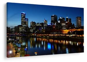Éjszaka Melbourne-ben (90x60 cm)