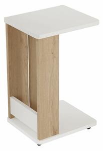 Hanah Home Lerakóasztal Tölgy-fehér MIN1-SW