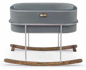 Hanah Home Bölcső Grey Chrome Hier Metal - Szürke, Króm