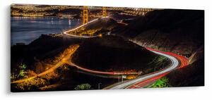 Kép - Golden Gate Bridge (120x50 cm)