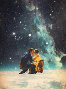 Illusztráció Take You To the Stars for a Second Date, Frank Moth, (30 x 40 cm)
