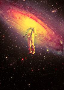 Illusztráció Mr. Galaxy, Francis Minoza, (30 x 40 cm)