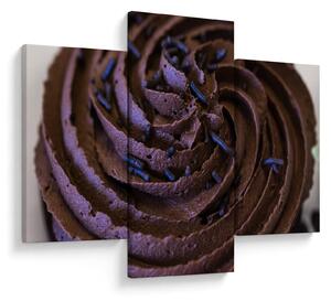 Kép - Csokoládé Cupcake (90x60 cm)