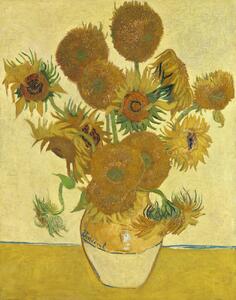 Vincent van Gogh - Reprodukció Napraforgók, (30 x 40 cm)