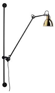 Fali Lámpa Lampe Gras, 214 Round, Fekete, Nappali, Fém, Dizájn
