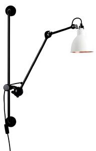 Fali Lámpa Lampe Gras, 201 Round, Fekete, Nappali, Fém, Dizájn