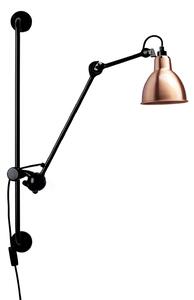 Fali Lámpa Lampe Gras, 201 Round, Fekete, Nappali, Fém, Dizájn