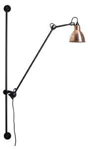 Fali Lámpa Lampe Gras, 214 Round, Fekete, Nappali, Fém, Dizájn