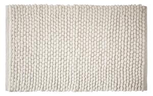 Fehér fürdőszobai kilépő 50x80 cm Aspen Bobble – Bianca