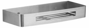 GEDY 241738 Smart polc zuhanyzóhoz, 30 x 4,5 x12,8 cm, rozsdamentes acél, matt
