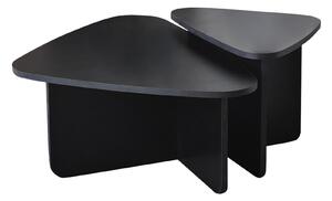 Hanah Home Ballare Set dohányzóasztal szett - fekete