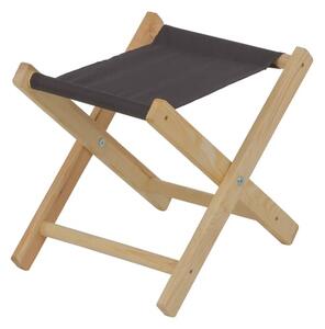 Patio Hampton összecsukható szék fából 36x31.5x34 cm antracit