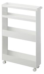 Matt fehér acél fürdőszobai polcos állvány 48x80,5 cm Tower – YAMAZAKI