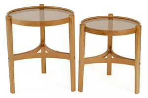 Hanah Home Beilleszthető Asztal (2 részes) Oak Ren 2 - Tölgy
